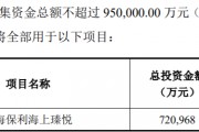 保利发展拟发行95亿元可转换公司债，年内发债规模近400亿元