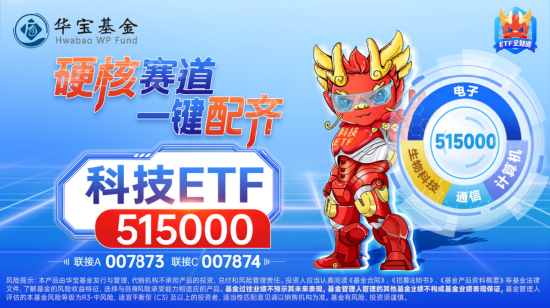 AI硬科技下挫,科技ETF(515000)收跌近1%,获千万资金逆行布局!科技成长或为反弹配置主要方向