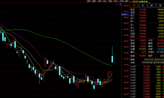 安踏,启动100亿港元回购!股价大涨