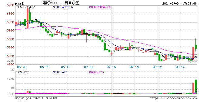 加菜籽被反倾销调查,中加菜系供需面临再平衡